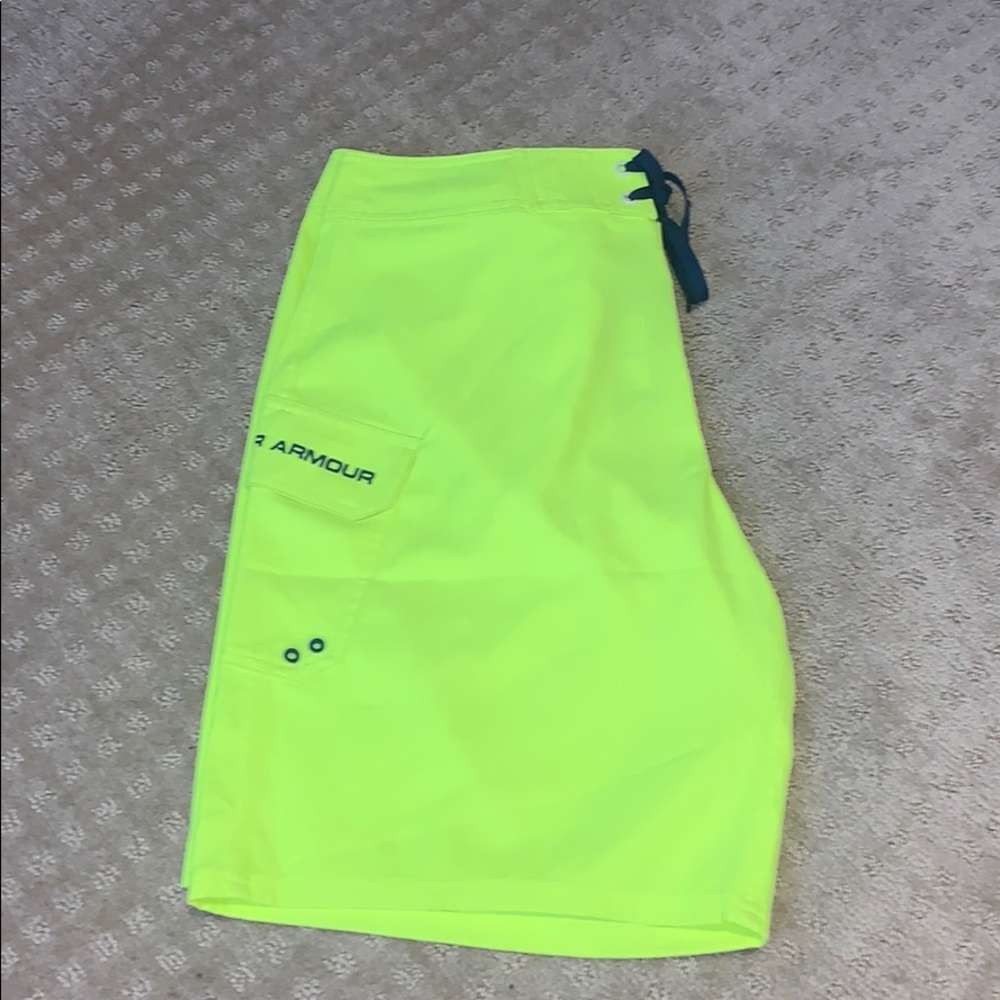NWT Neon Under Armour Bathing Suit